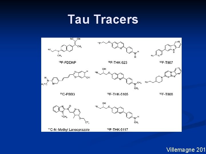 Tau Tracers Villemagne 2014 