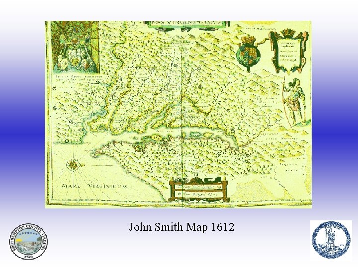 John Smith Map 1612 