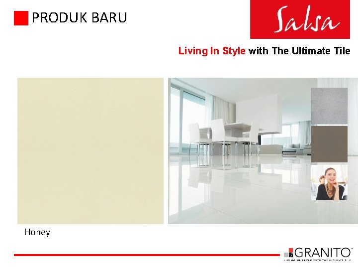 PRODUK BARU Living In Style with The Ultimate Tile Honey 