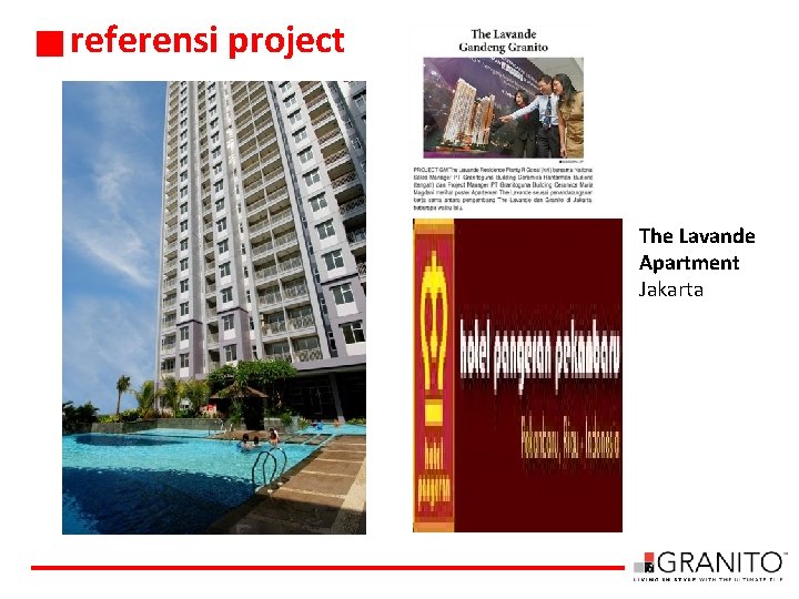 referensi project The Lavande Apartment Jakarta 