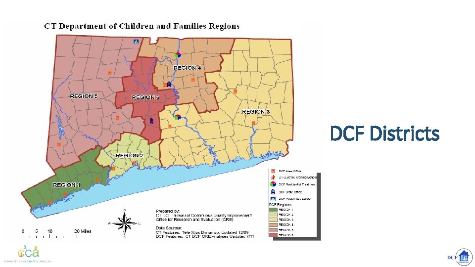 DCF Districts 