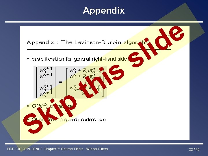 Appendix p i k s i h t e d i l s S