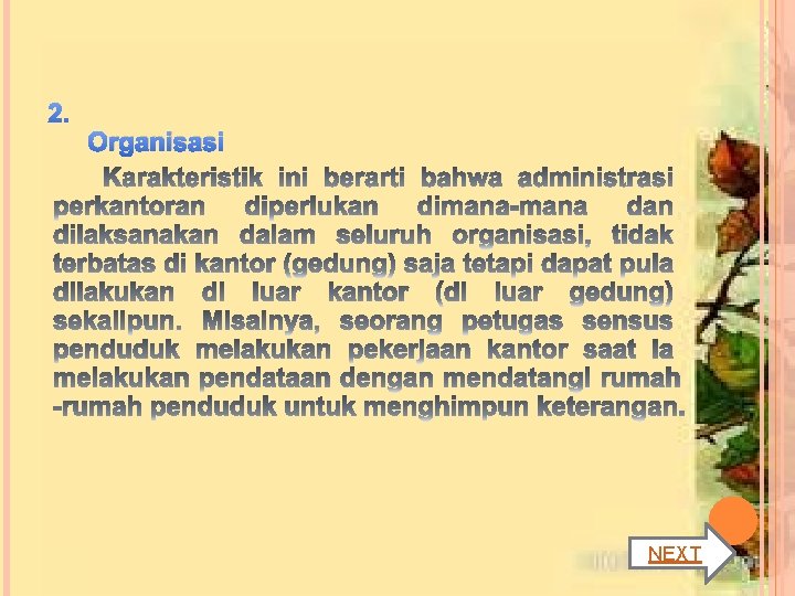 2. Organisasi NEXT 