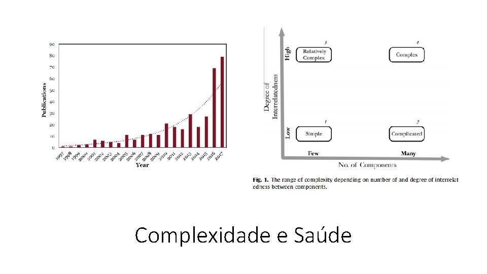 Complexidade e Saúde Complexidade e Saúde