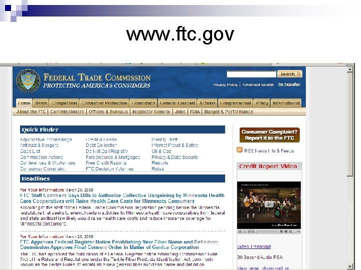 www. ftc. gov 