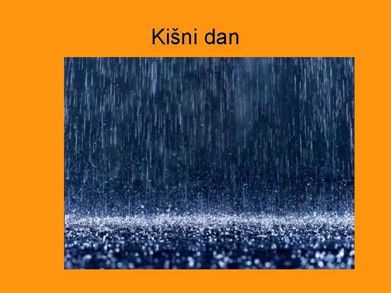 Kišni dan 