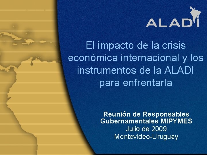 El impacto de la crisis econmica internacional y