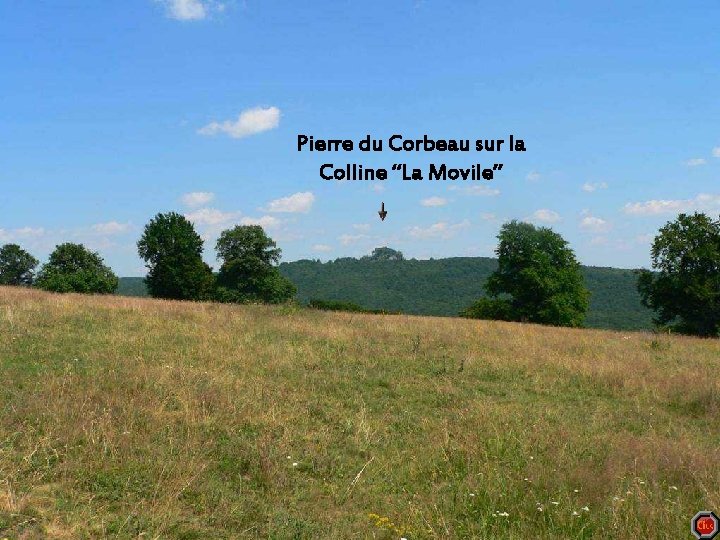 La Colline“La Movile”- formations rocheuses au nord de Tipia Racosului Pierre du Corbeau sur