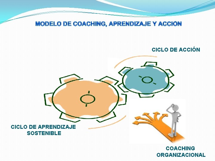 CICLO DE ACCIÓN CICLO DE APRENDIZAJE SOSTENIBLE COACHING ORGANIZACIONAL CICLO DE ACCIÓN CICLO DE APRENDIZAJE SOSTENIBLE COACHING ORGANIZACIONAL