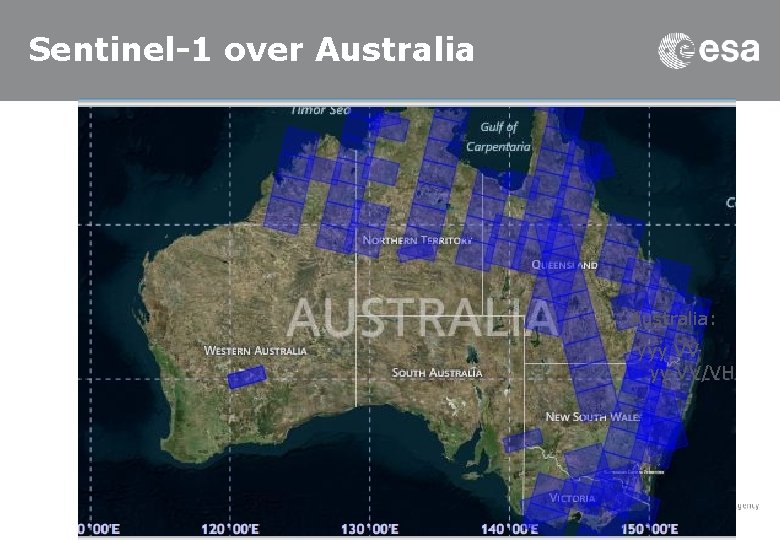 Sentinel-1 over Australia: yyy VV/VH 