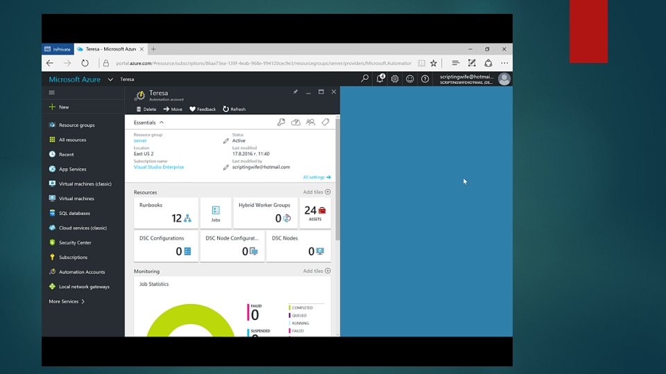 Configuring Automation DSC 
