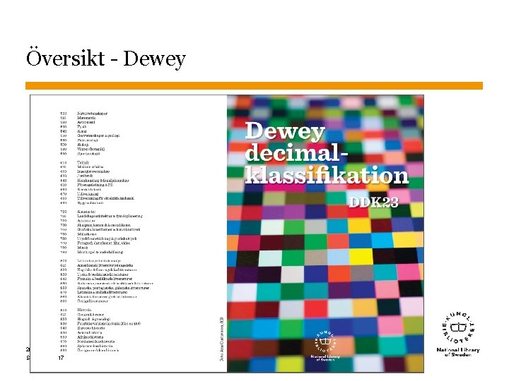 Översikt - Dewey 2019 -04 -08 Sidnummer 17 