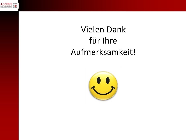 Für aufmerksamkeit smiley dank vielen ihre Danke