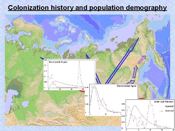 Colonization history and population demography 