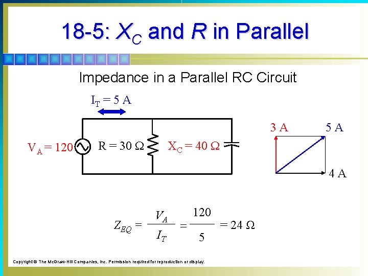 18 -5: XC and R in Parallel Impedance in a Parallel RC Circuit IT