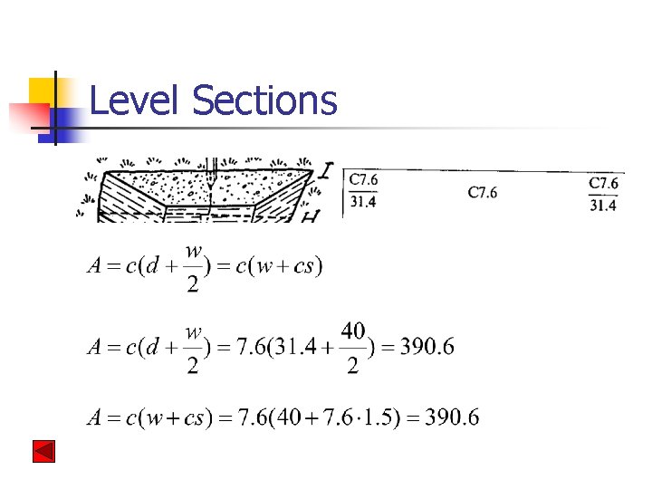 Level Sections 