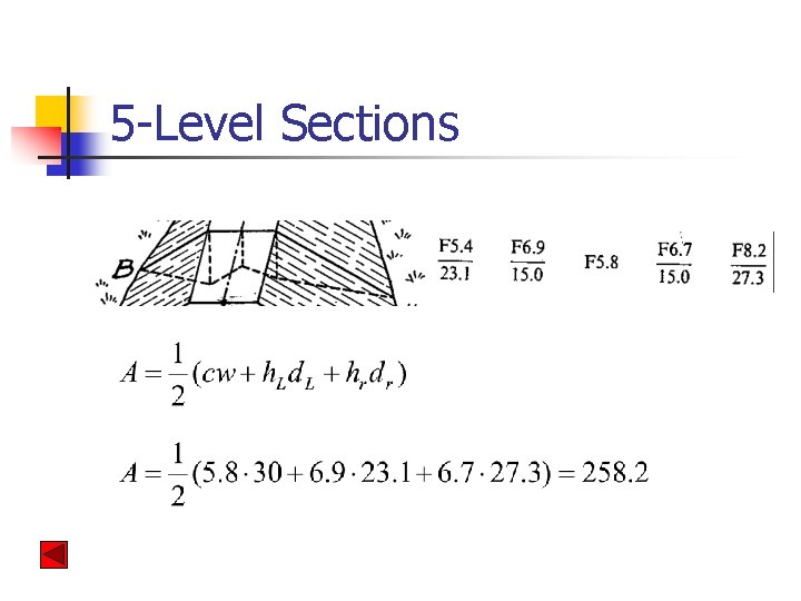 5 -Level Sections 