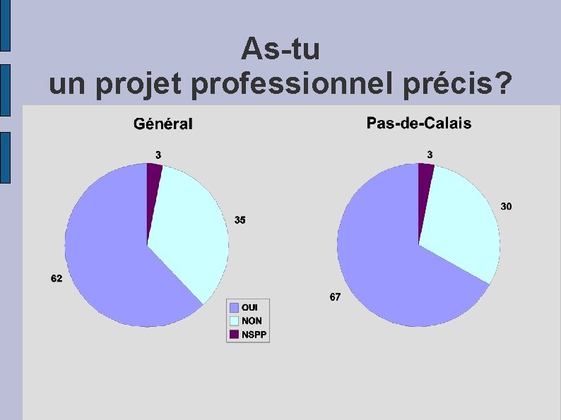 As-tu un projet professionnel précis? 