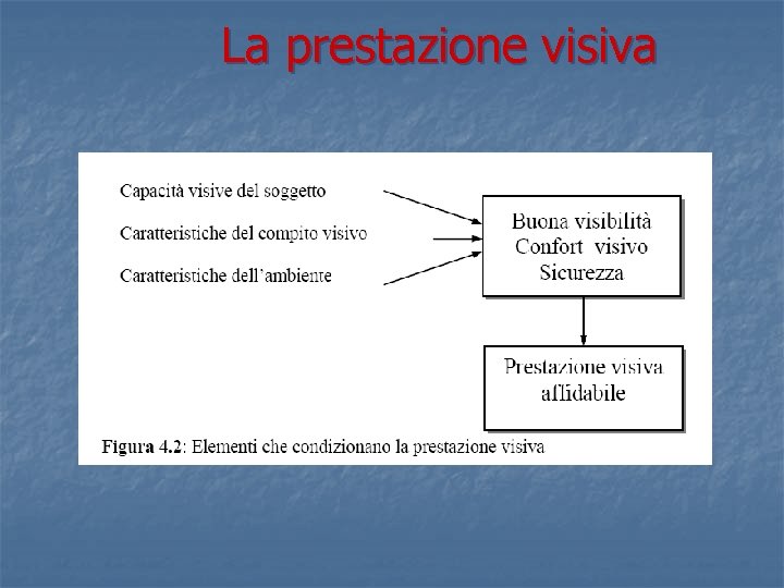 La prestazione visiva 