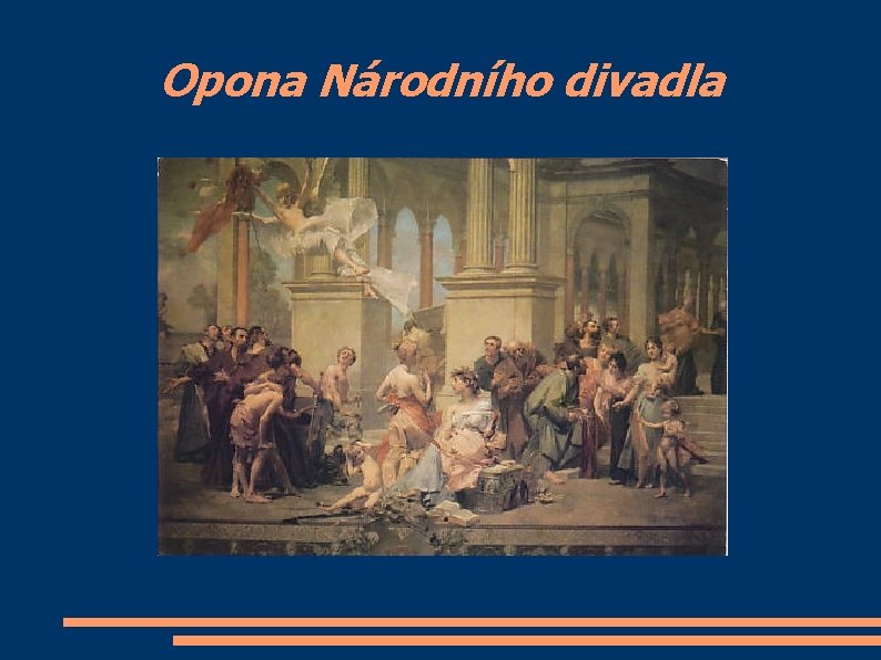 Opona Národního divadla 
