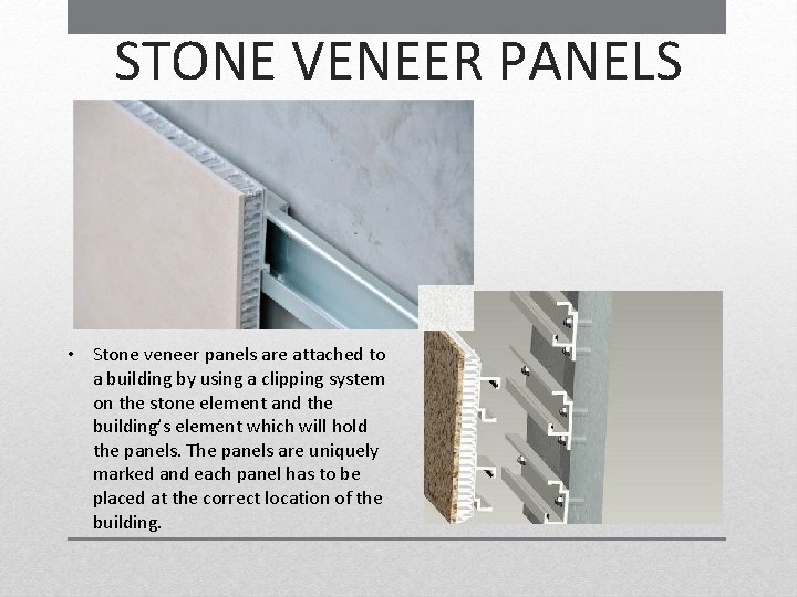 FACADE CLADDING v Metal Panel Rigid Insulation v