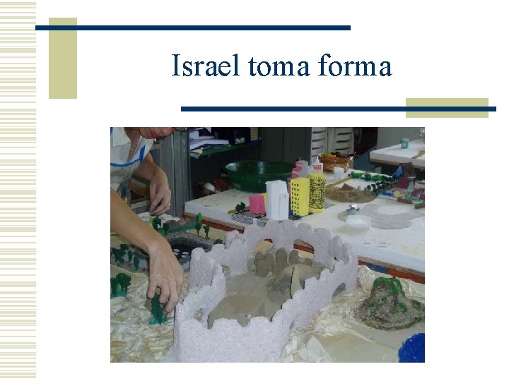 Israel toma forma 