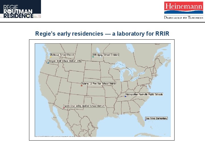 Regie’s early residencies — a laboratory for RRIR 