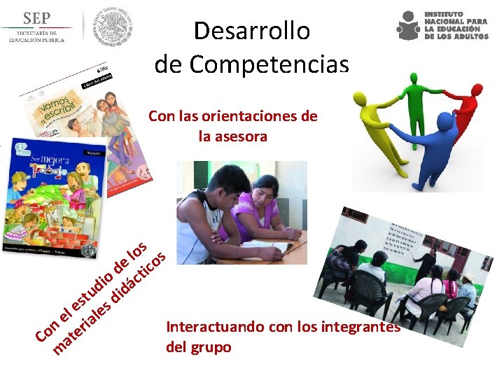 Desarrollo de Competencias Con las orientaciones de la asesora os s l de tico