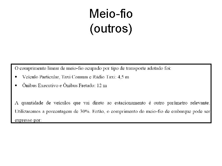 Meio-fio (outros) 