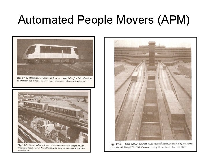 Automated People Movers (APM) 