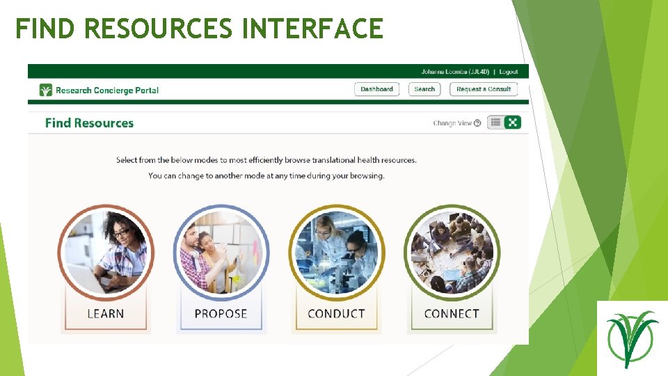 FIND RESOURCES INTERFACE 