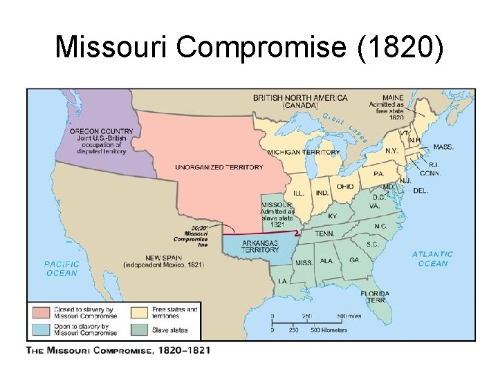 Missouri Compromise (1820) 