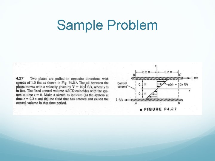 Sample Problem 