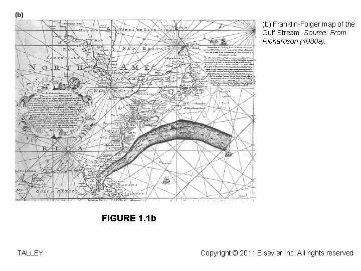 (b) Franklin-Folger map of the Gulf Stream. Source: From Richardson (1980 a). FIGURE 1.