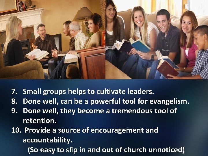 Ephesians 4: 12, 13 To prepare God’s people for works of service, so that