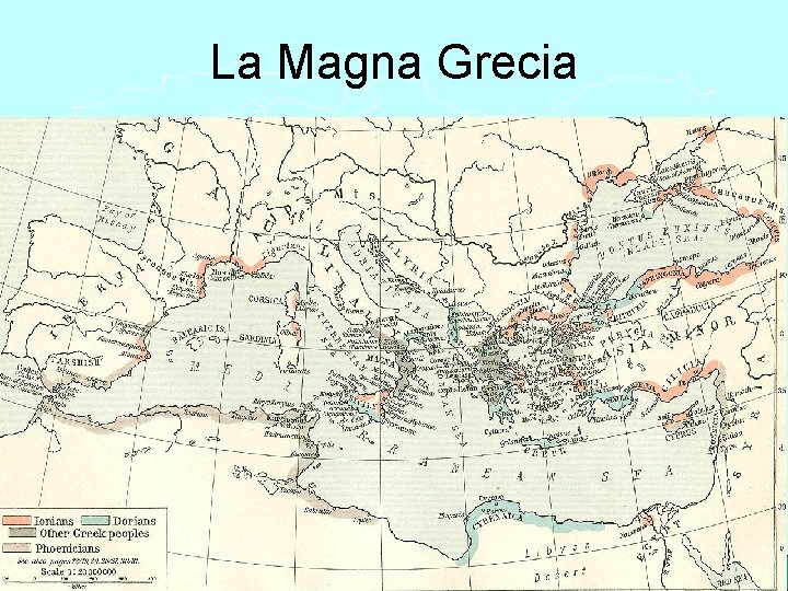 La Magna Grecia La Grecia Antica – a cura del prof. Marco Migliardi 