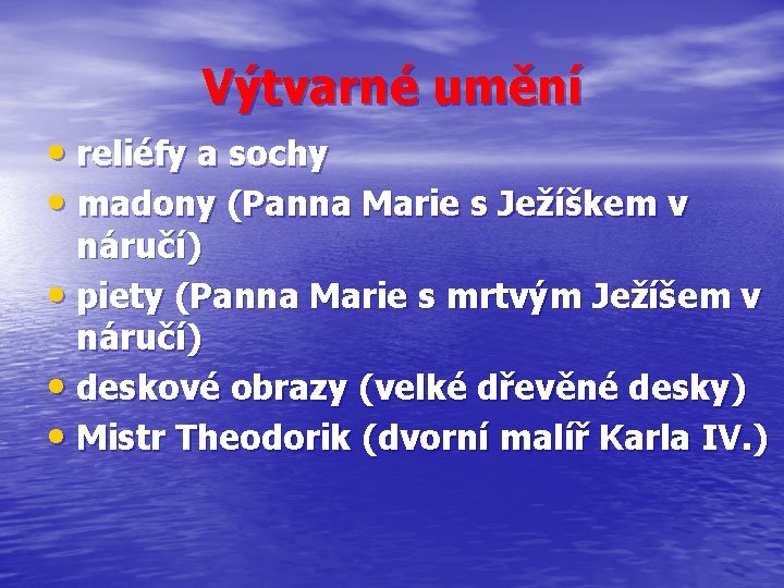 Výtvarné umění • reliéfy a sochy • madony (Panna Marie s Ježíškem v náručí)