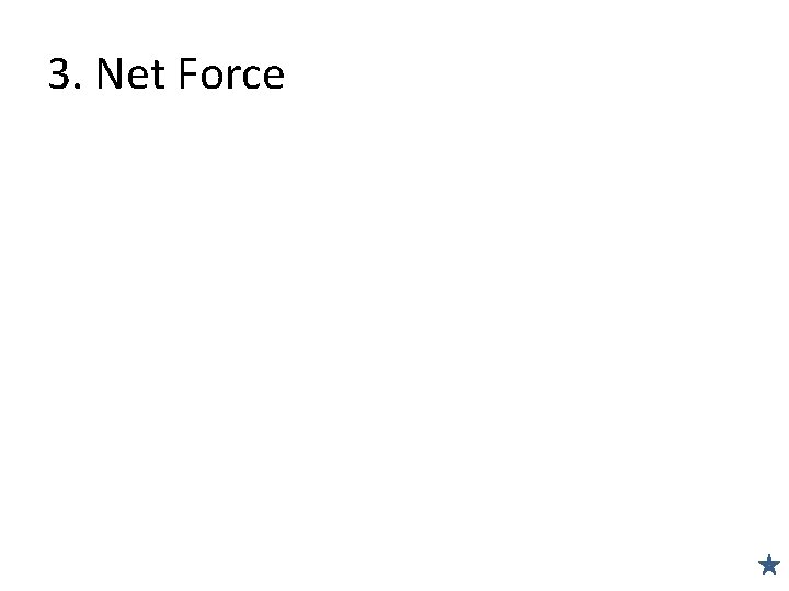 3. Net Force 