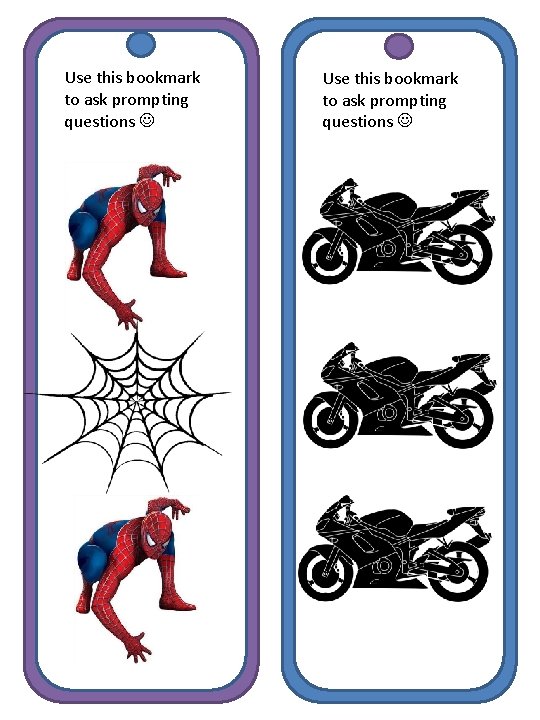 Use this bookmark to ask prompting questions 