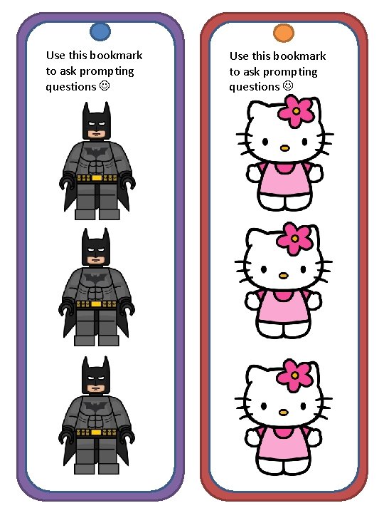 Use this bookmark to ask prompting questions 