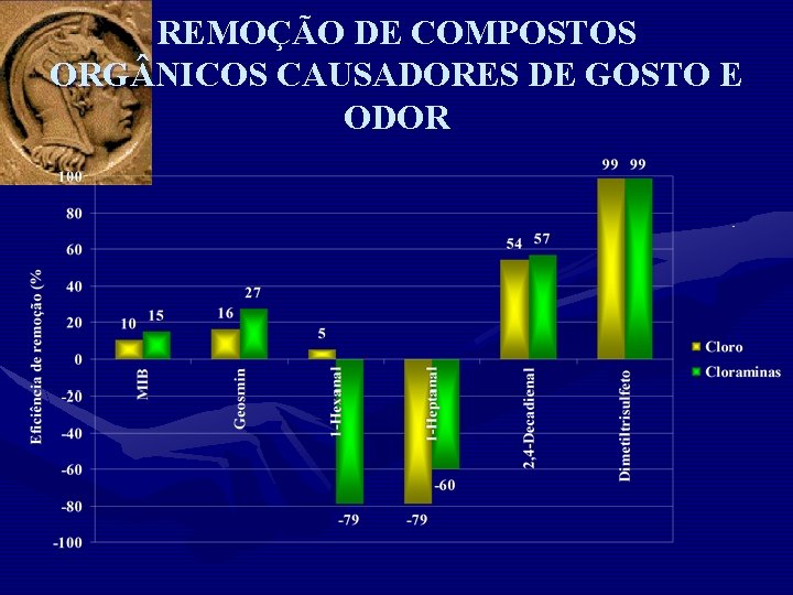 REMOÇÃO DE COMPOSTOS ORG NICOS CAUSADORES DE GOSTO E ODOR 