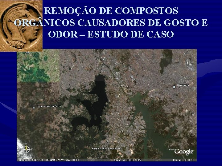 REMOÇÃO DE COMPOSTOS ORG NICOS CAUSADORES DE GOSTO E ODOR – ESTUDO DE CASO