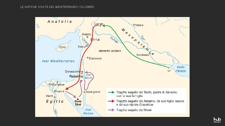 LE ANTICHE CIVILTÀ DEL MEDITERRANEO / GLI EBREI 