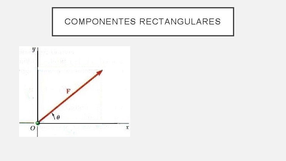 COMPONENTES RECTANGULARES 