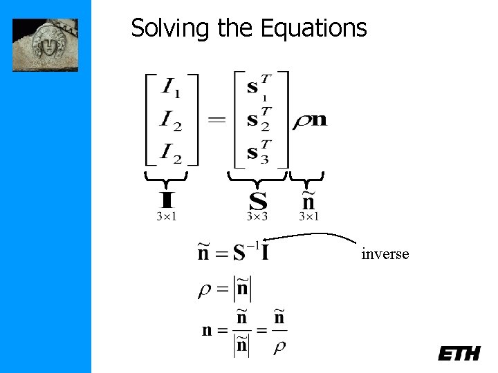 Solving the Equations inverse 