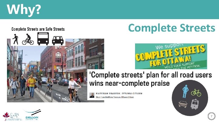 Why? Complete Streets 7 