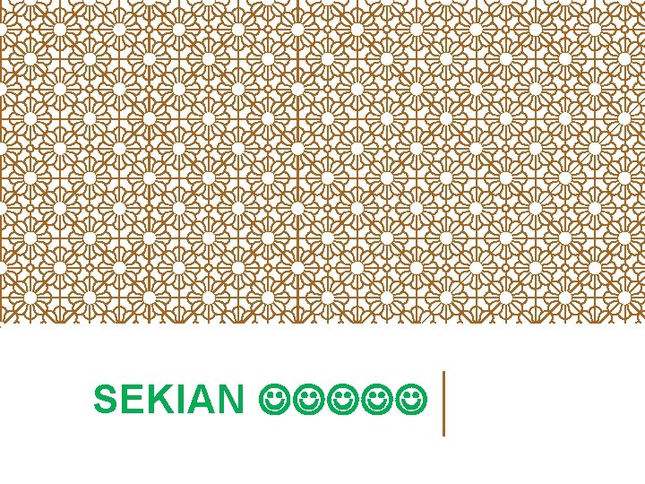 SEKIAN 