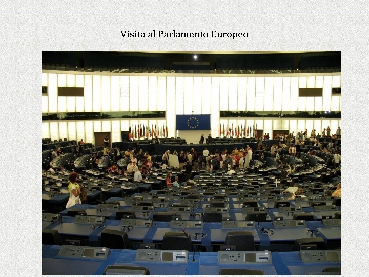Visita al Parlamento Europeo 