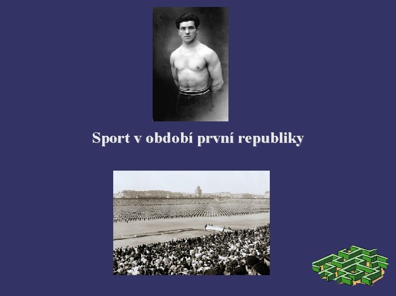 Sport v období první republiky 