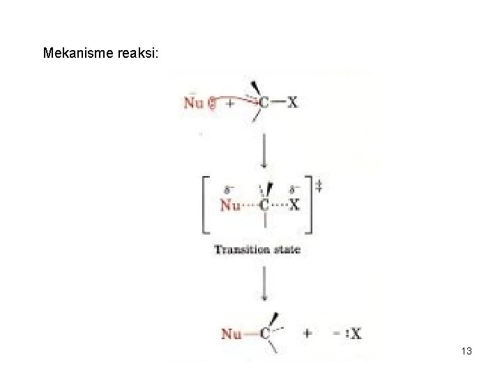 Mekanisme reaksi: 13 